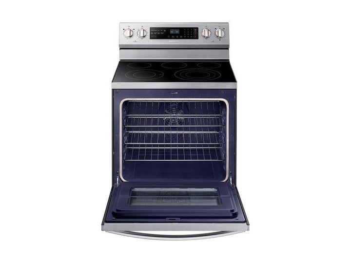 SAMSUNG NE59R6631SS 5.9 cu. ft. Freestanding Electric Range with True Convection in Stainless Steel