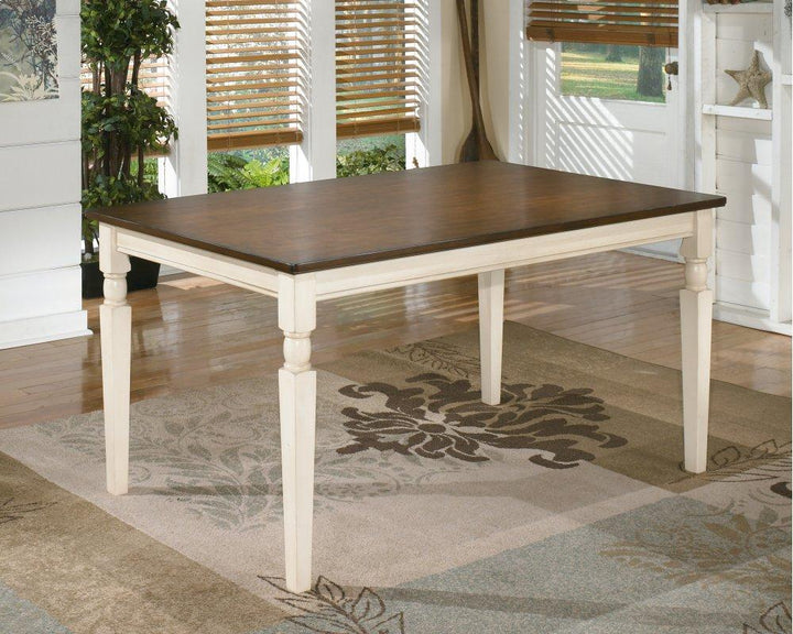 ASHLEY FURNITURE PKG002056 Dining Table and 6 Chairs With Storage