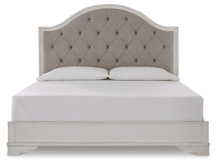 ASHLEY FURNITURE B773B5 Brollyn California King Upholstered Panel Bed