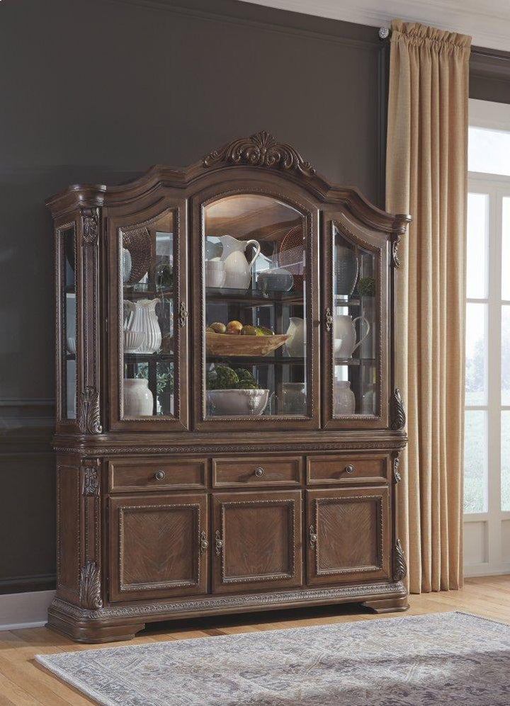 ASHLEY FURNITURE D803D5 Charmond Dining Buffet and China