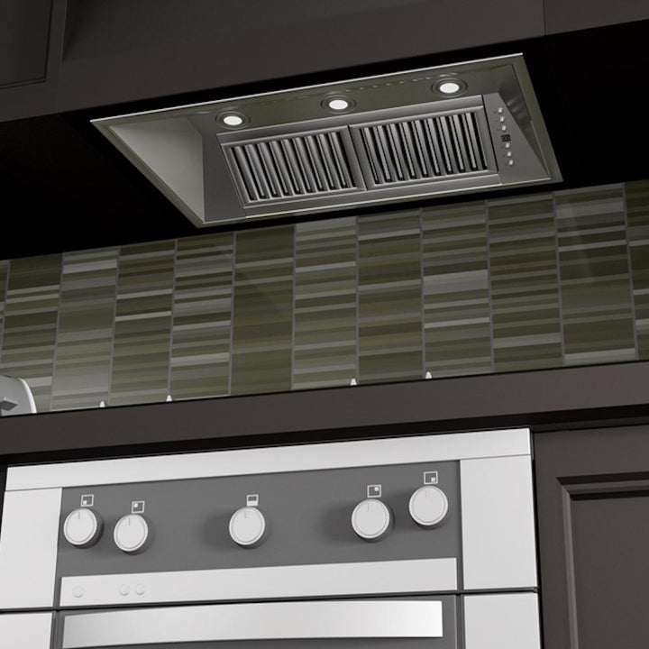 ZLINE KITCHEN AND BATH 72134 ZLINE Ducted Wall Mount Range Hood Insert in Stainless Steel Size: 34 inch