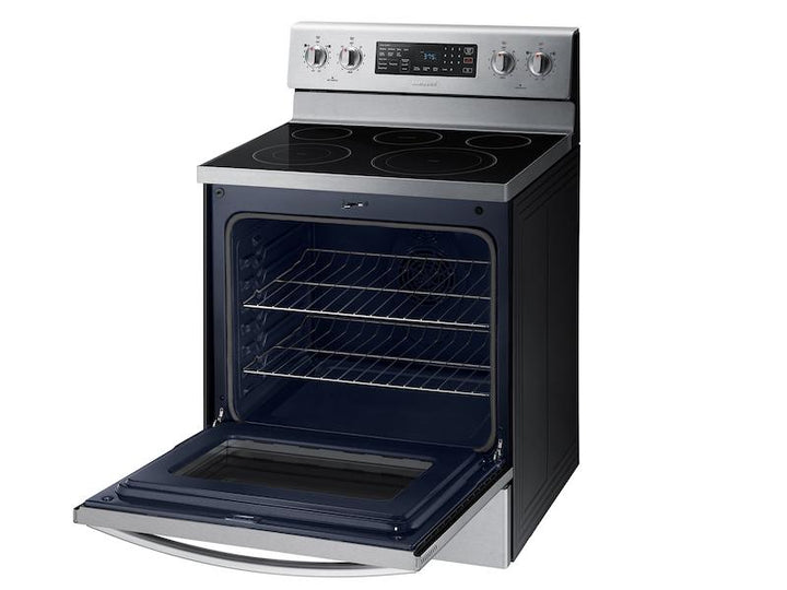 SAMSUNG NE59T7511SS 5.9 cu. ft. Freestanding Electric Range with Air Fry and Convection in Stainless Steel