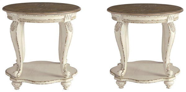 ASHLEY FURNITURE PKG008493 2 End Tables