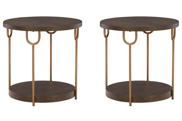 ASHLEY FURNITURE PKG010555 2 End Tables