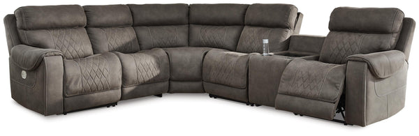 ASHLEY FURNITURE 23703S5 Hoopster 6-piece Power Reclining Sectional