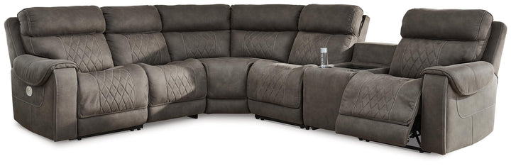 ASHLEY FURNITURE 23703S5 Hoopster 6-piece Power Reclining Sectional