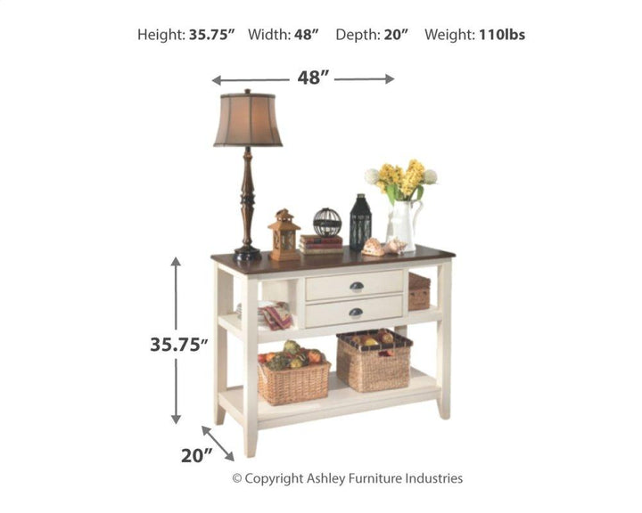 ASHLEY FURNITURE PKG002054 Dining Table and 4 Chairs and Bench With Storage