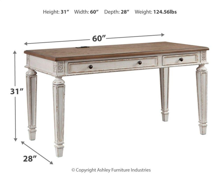 ASHLEY FURNITURE PKG008049 Home Office 2 Desks