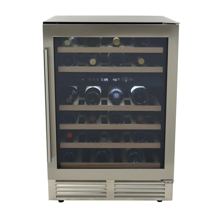 AVANTI WCD46DZ3S 43 Bottle DESIGNER Series Dual-Zone Wine Cooler