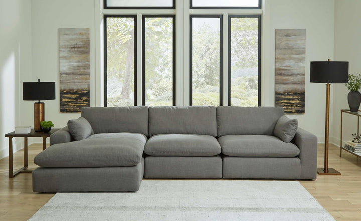 ASHLEY FURNITURE 10007S3 Elyza 3-piece Sectional With Chaise