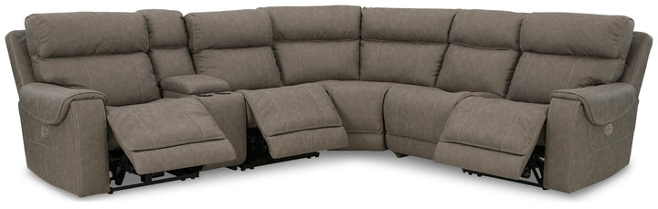 ASHLEY FURNITURE 23501S5 Starbot 6-piece Power Reclining Sectional