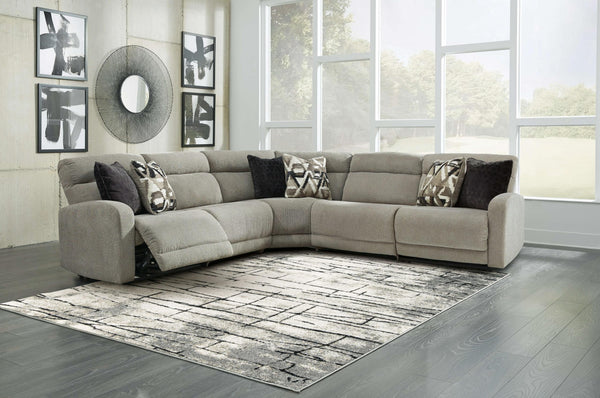 ASHLEY FURNITURE 54405S6 Colleyville 5-piece Power Reclining Sectional