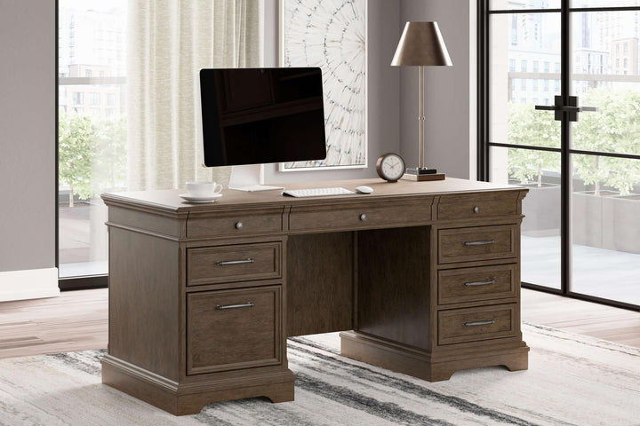 ASHLEY FURNITURE H776H1 Janismore Home Office Desk