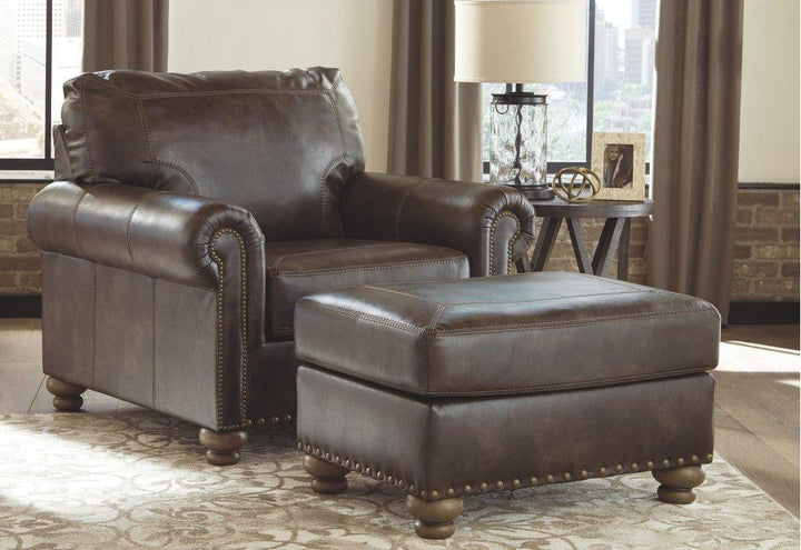 ASHLEY FURNITURE 80505U2 Nicorvo Chair and Ottoman