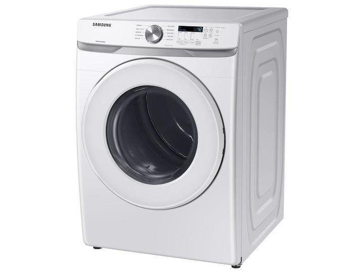 SAMSUNG DVE45T6020W 7.5 cu. ft. Electric Long Vent Dryer with Sensor Dry in White