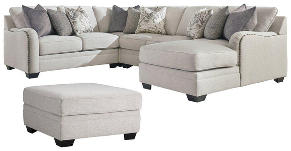 ASHLEY FURNITURE 32101U2 Dellara 4-piece Sectional With Ottoman