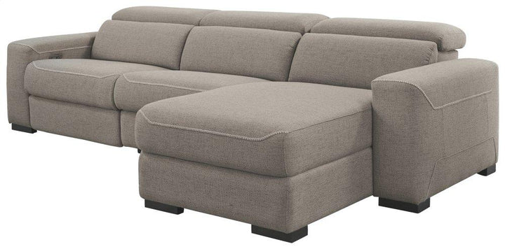 ASHLEY FURNITURE 77005S1 Mabton 3-piece Power Reclining Sectional