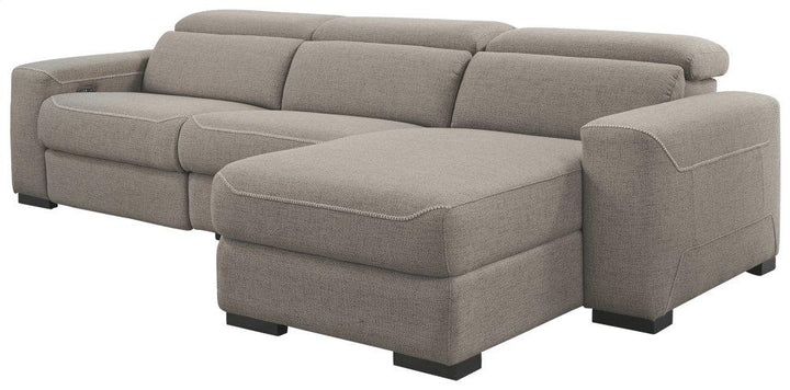 ASHLEY FURNITURE PKG002339 3-piece Sectional With Recliner