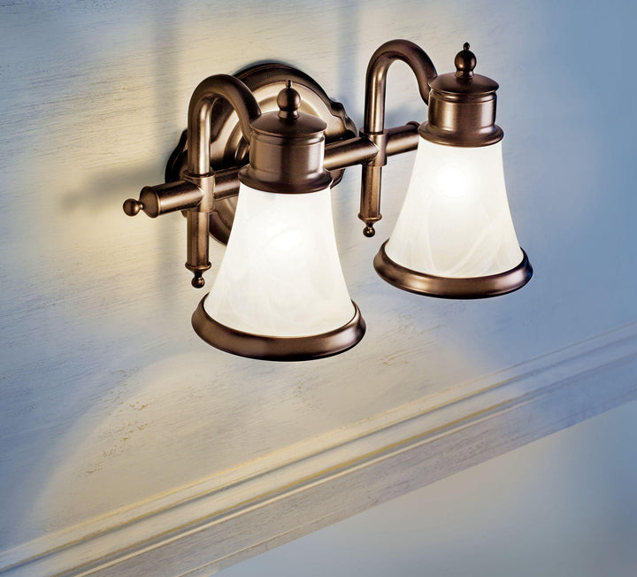 MOEN YB9864CH Waterhill Chrome Bath Light