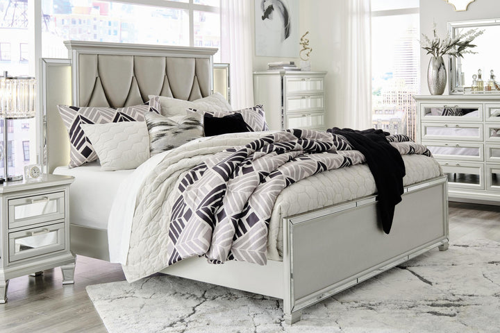 ASHLEY FURNITURE B758B11 Lindenfield California King Panel Bed