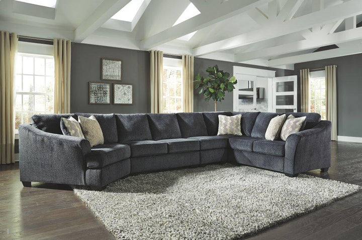 ASHLEY FURNITURE 41303S4 Eltmann 4-piece Sectional With Cuddler