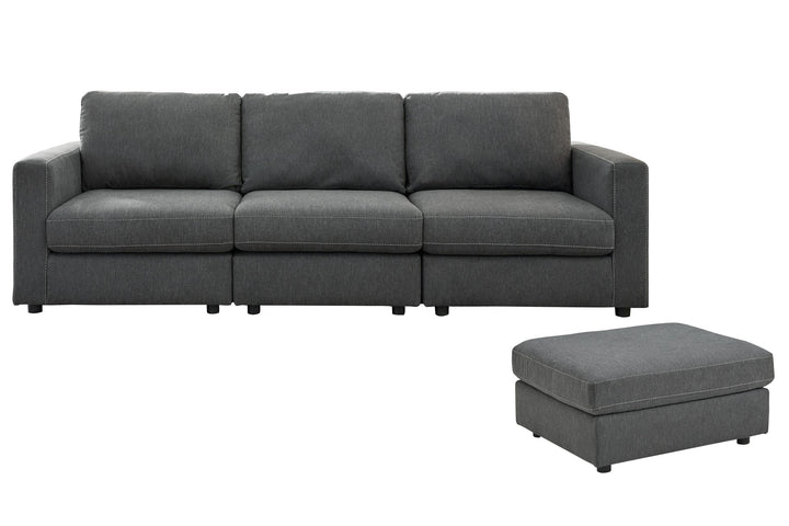 ASHLEY FURNITURE PKG007386 3-piece Sectional With Ottoman