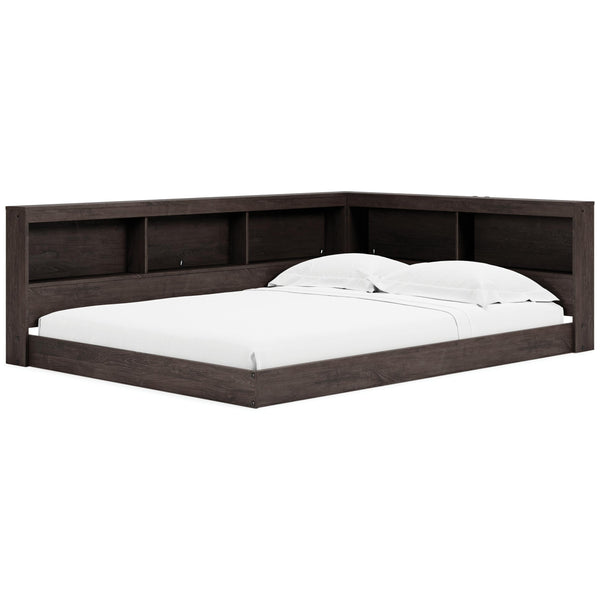 ASHLEY FURNITURE EB5514B2 Piperton Full Bookcase Storage Bed