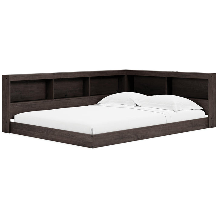 ASHLEY FURNITURE EB5514B2 Piperton Full Bookcase Storage Bed