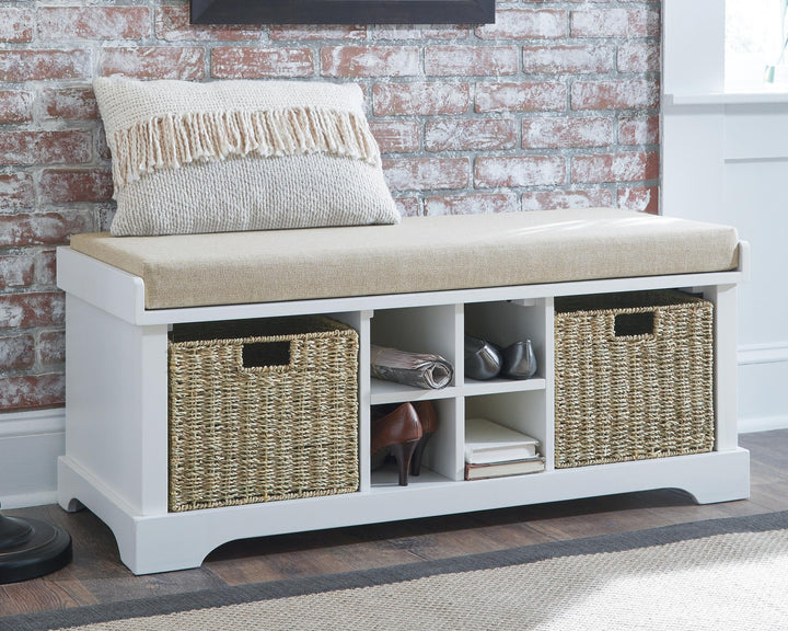 ASHLEY FURNITURE A3000119 Dowdy Storage Bench