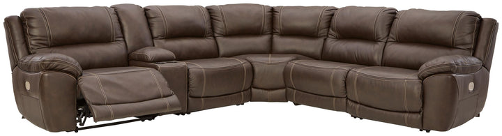 ASHLEY FURNITURE U71604S2 Dunleith 6-piece Power Reclining Sectional