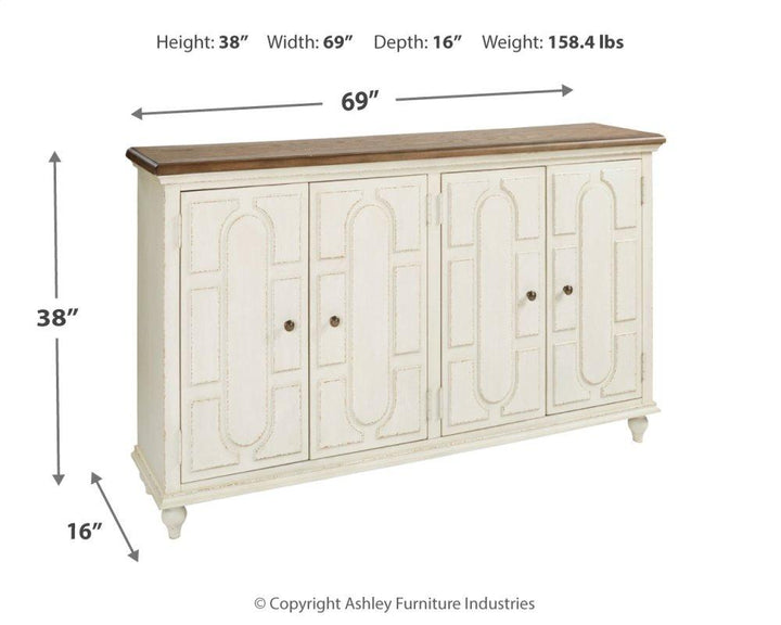 ASHLEY FURNITURE A4000268 Roranville Accent Cabinet