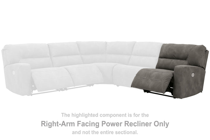 ASHLEY FURNITURE 1590162 Next-gen Durapella Right-arm Facing Power Recliner