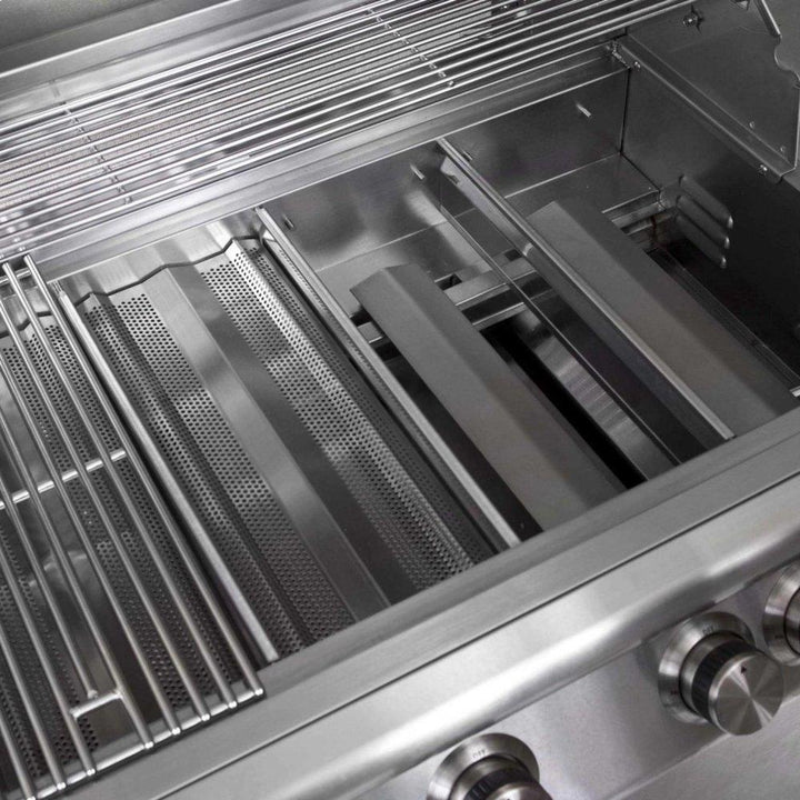 BLAZE GRILLS BLZ4LTE2NG Blaze 32 Inch 4-Burner LTE Gas Grill With Rear Burner and Built-in Lighting System, With Fuel Type - Natural Gas