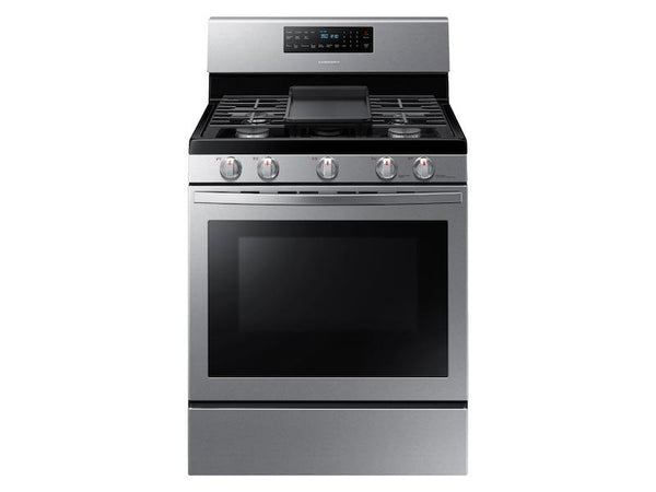 SAMSUNG NX58R5601SS 5.8 cu. ft. Freestanding Gas Range with Convection in Stainless Steel