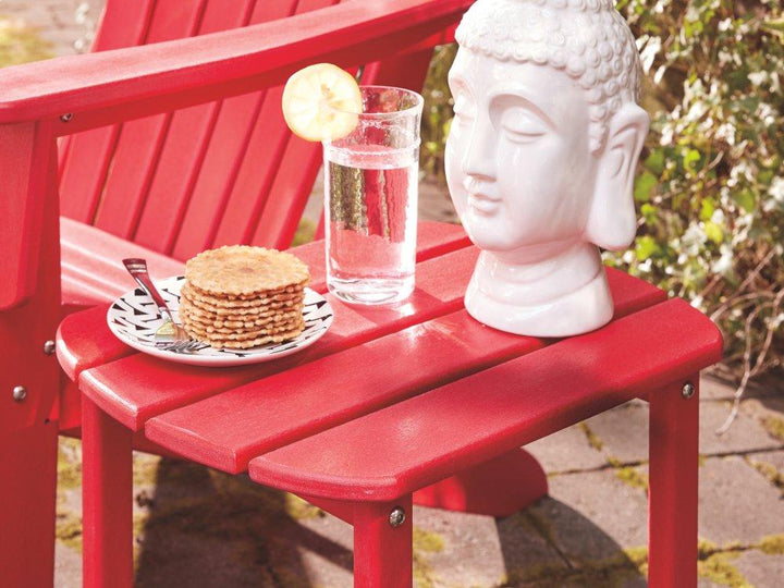 ASHLEY FURNITURE PKG008191 Outdoor Chair With End Table