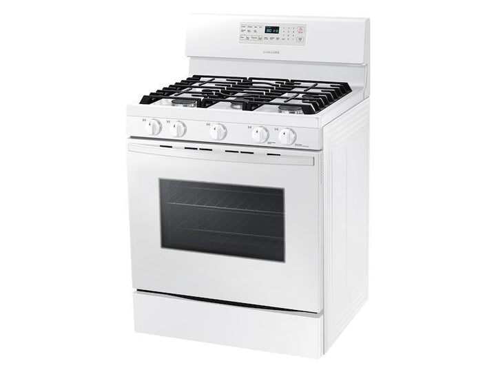 SAMSUNG NX58T5601SW 5.8 cu. ft. Freestanding Gas Range with Convection in White