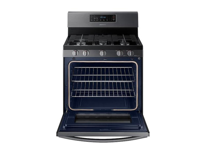 SAMSUNG NX58R4311SG 5.8 cu. ft. Freestanding Gas Range in Black Stainless Steel