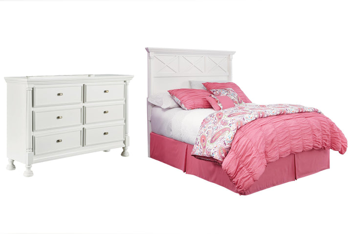 ASHLEY FURNITURE PKG005292 Queen Panel Headboard With Dresser