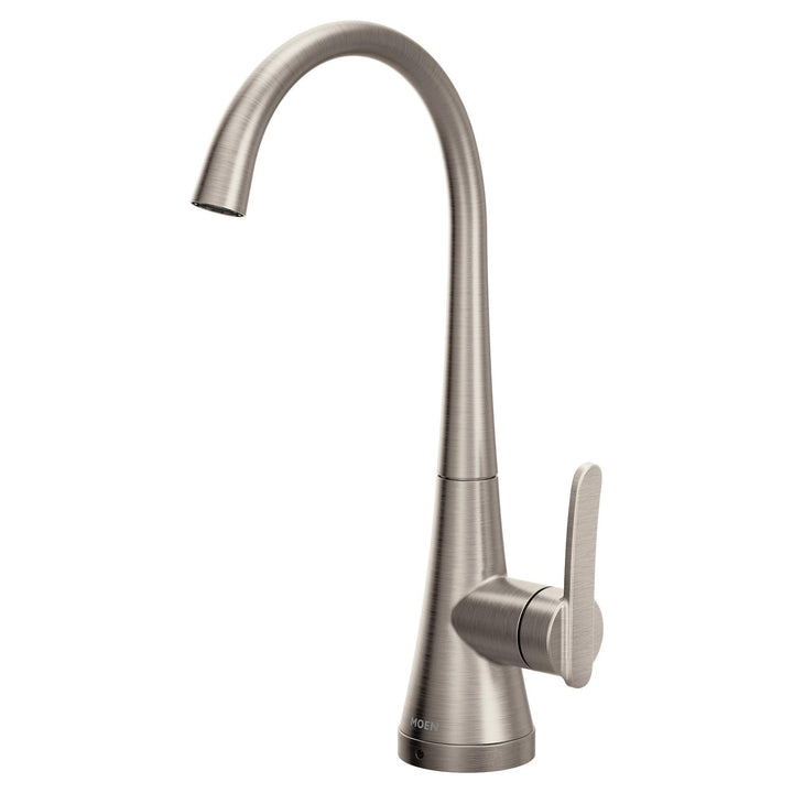 MOEN S5535SRS Spot resist stainless one-handle high arc single mount beverage faucet