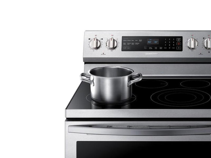 SAMSUNG NE59R6631SS 5.9 cu. ft. Freestanding Electric Range with True Convection in Stainless Steel