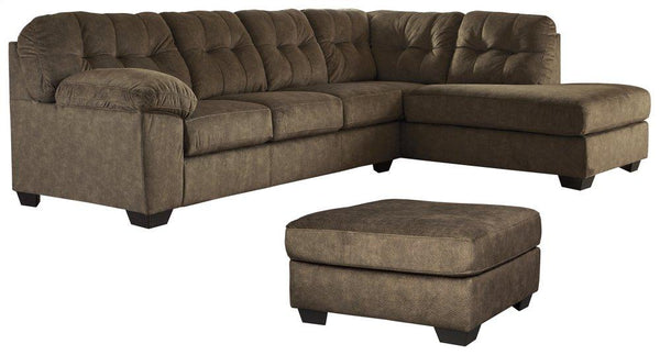 ASHLEY FURNITURE PKG001586 2-piece Sectional With Ottoman