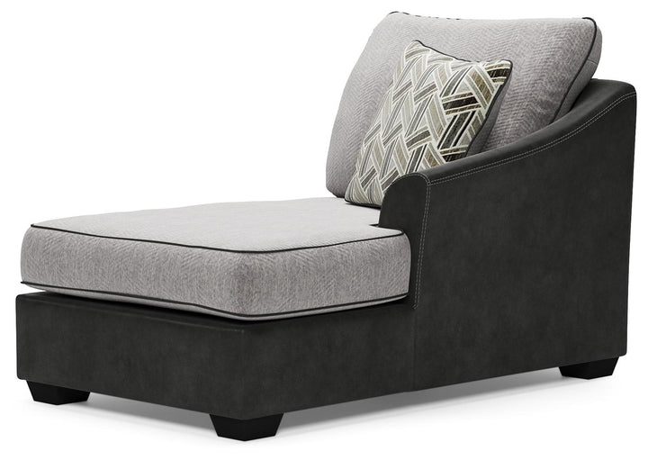 ASHLEY FURNITURE 5500317 Bilgray Right-arm Facing Corner Chaise