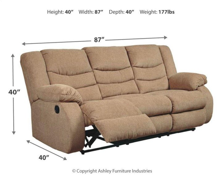 ASHLEY FURNITURE 9860488 Tulen Reclining Sofa