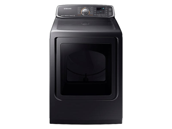 SAMSUNG DVG52M7750V 7.4 cu. ft. Gas Dryer in Black Stainless Steel