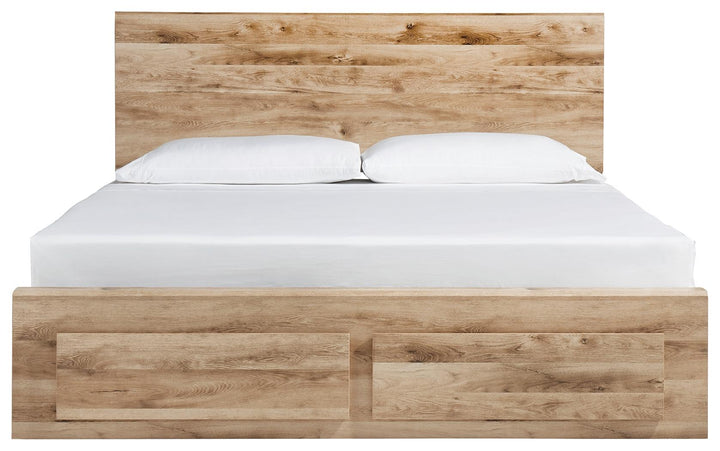 ASHLEY FURNITURE B1050B12 Hyanna King Panel Storage Bed With 1 Under Bed Storage Drawer