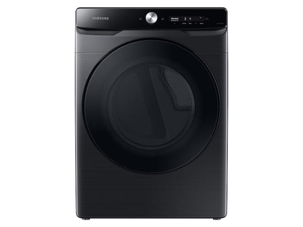 SAMSUNG DVE50A8600V 7.5 cu. ft. Smart Dial Electric Dryer with Super Speed Dry in Brushed Black