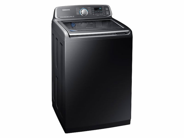 SAMSUNG WA52M7750AV 5.2 cu. ft. activewash TM Top Load Washer in Black Stainless Steel