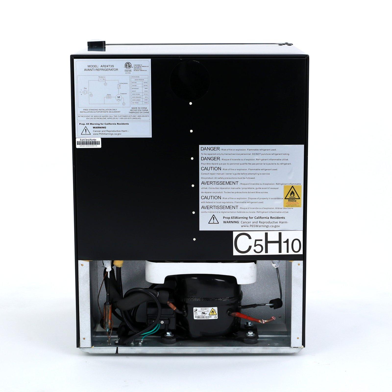 AVANTI AR24T3S 2.4 cu. ft. Compact Refrigerator