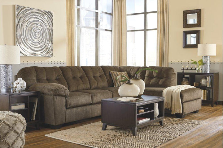 ASHLEY FURNITURE 70508S4 Accrington 2-piece Sleeper Sectional With Chaise