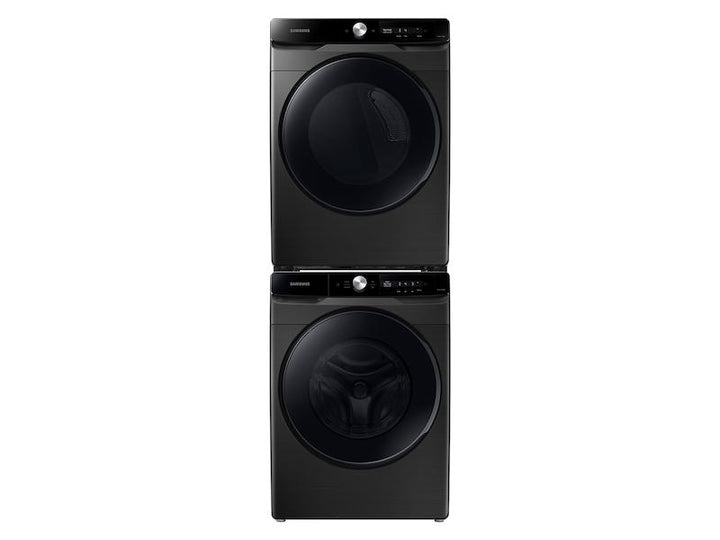 SAMSUNG DVG45A6400V 7.5 cu. ft. Smart Dial Gas Dryer with Super Speed Dry in Brushed Black